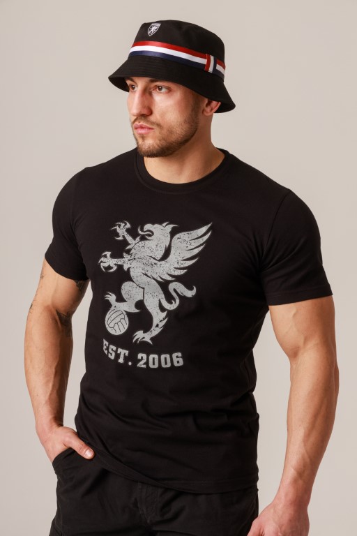 T-shirt Gryphon Big Mono Black PGwear 4