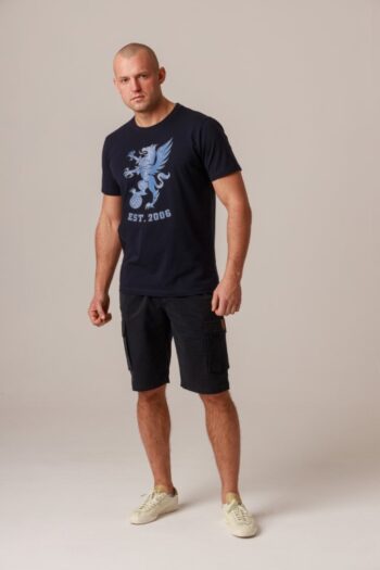 T-shirt Gryphon Big Mono Navy PGwear (3)