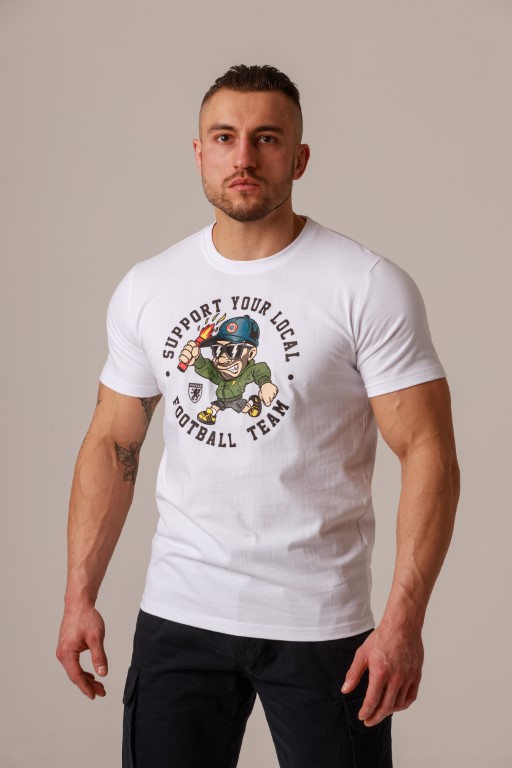 T-Shirt Support your Locals Weiß PGwear 4