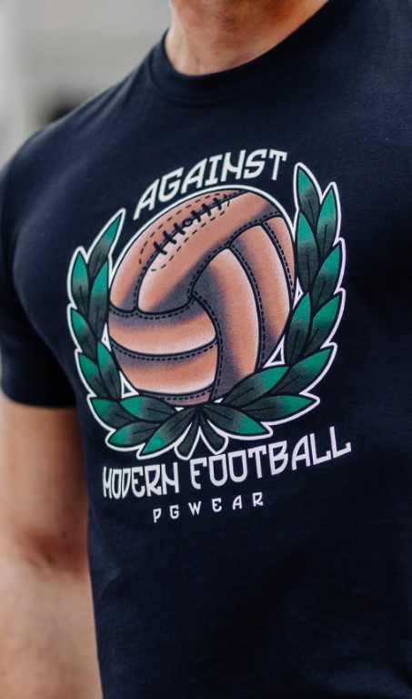 T-Shirt Calcio Schwarz PGWEAR 4