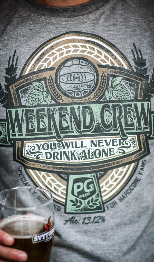 T shirt Weekend Crew PGWEAR 1