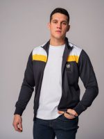 Retro Jacket Pete Navy/Yellow