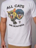 T-shirt Cats White PGWEAR (6)
