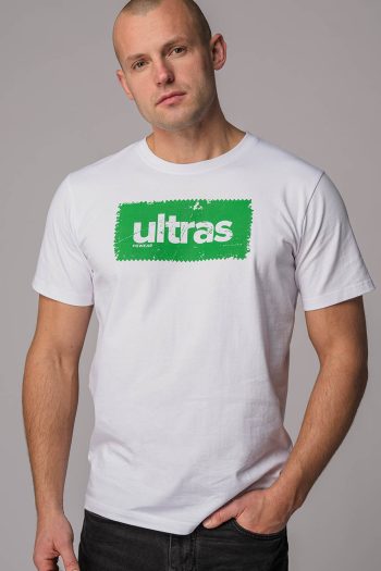 T-shirt Ultras White Green PGWEAR