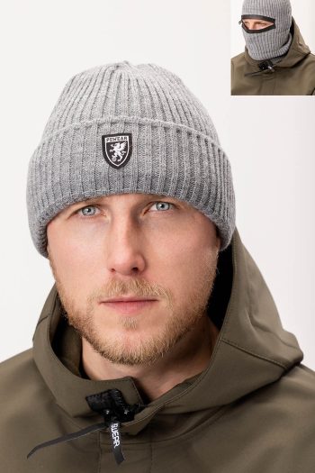 Muts Action Heavy Knit Gray