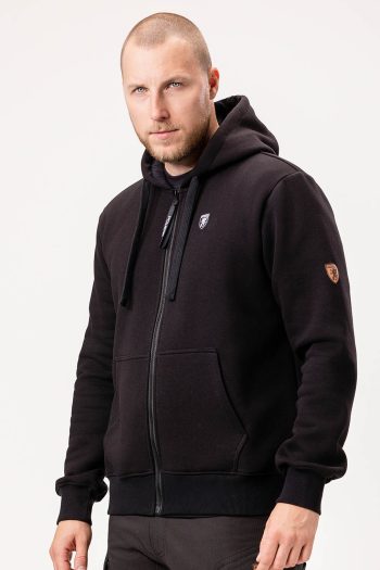 Packable Full Face Zip Hoodie Soody Black