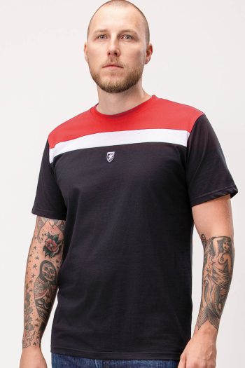 T-shirt Quintessence Black Red/Black