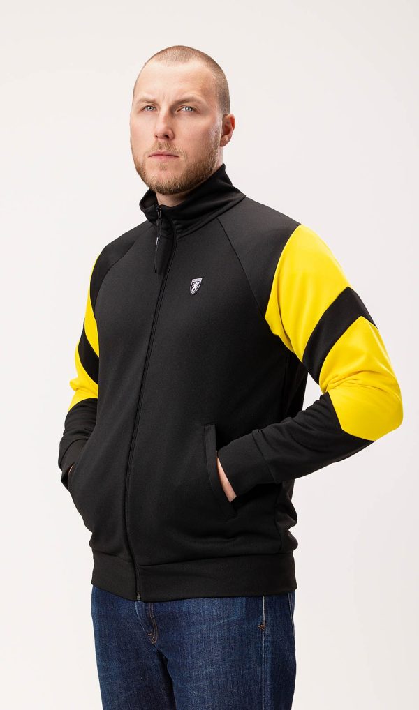 Trainingsjack Messina Yellow Black PGWEAR